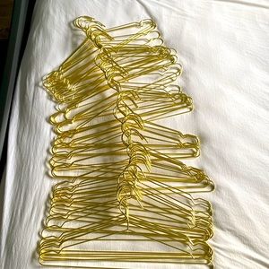 Gold Metal Hangers